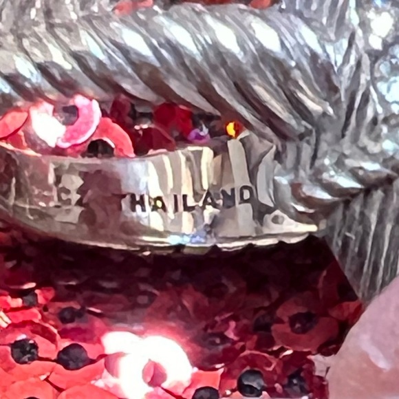 Judith Ripka GORGEOUS Olive Quartz & Sterling Silver Cubic Zirconia ring-SZ 6 - Picture 14 of 15